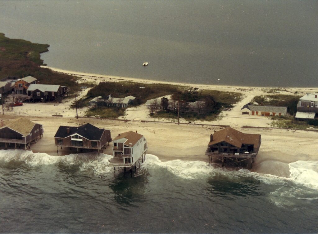 Flooded Dune Road