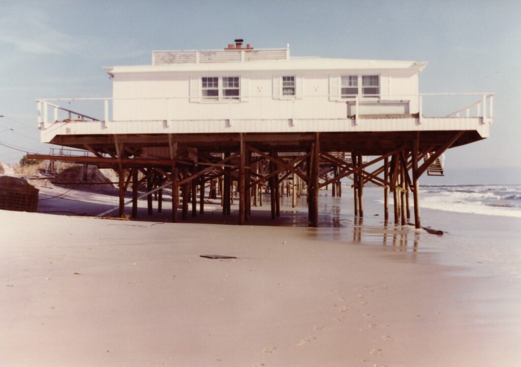 West Hampton Dunes beach erosion